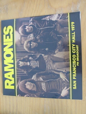 Ramones San Francisco City Hall 1979 FM broadcast lp muoveis