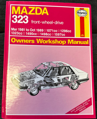 Haynes 1608 Mazda 323 1981 - 1989 korjausopas