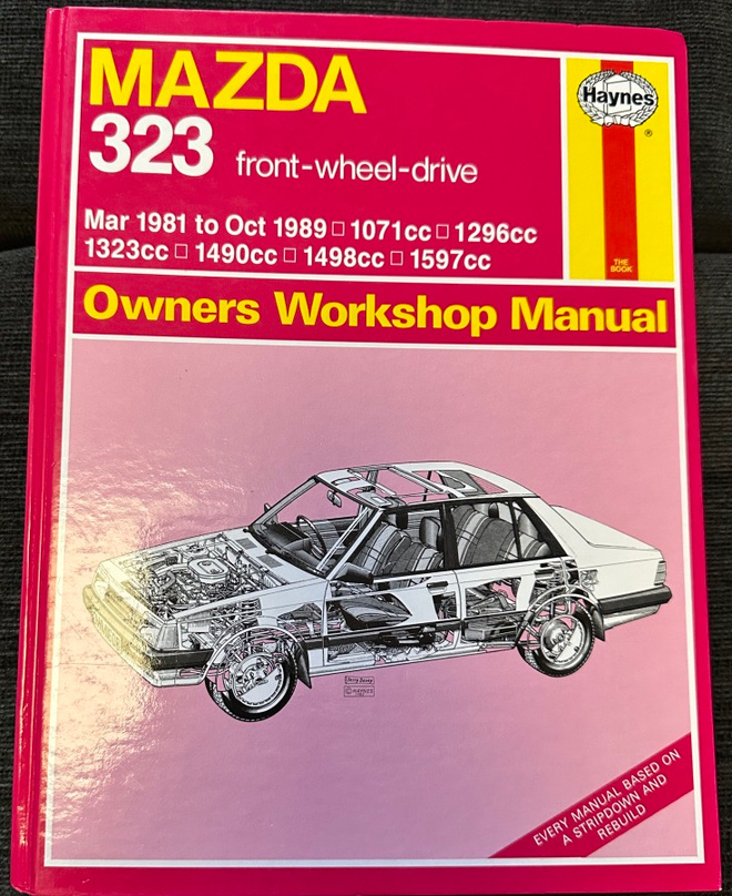 Haynes 1608 Mazda 323 1981 - 1989 korjausopas