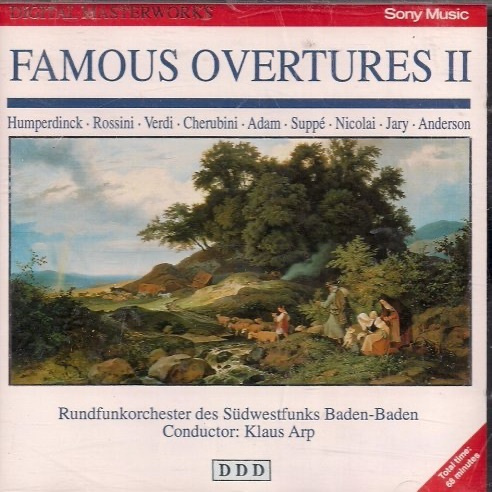 Berühmte Ouvertüren II - CD  (Sony Music)
