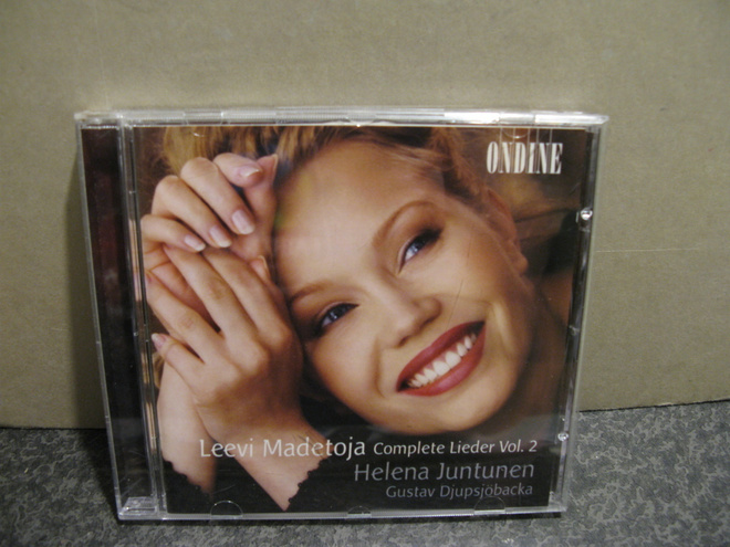 Leevi Madetoja:Complete lieder vol.2-Helena Juntunen cd