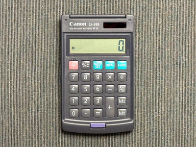 Canon LS-39E laskin