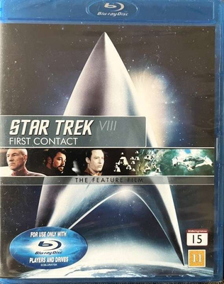 UUSI (Blu-ray) Star Trek VIII First Contact