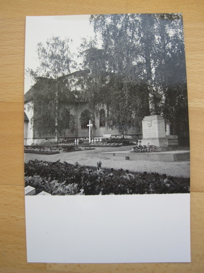 VANHA Valokuva Sankarihaudat Joutsa 1940-l