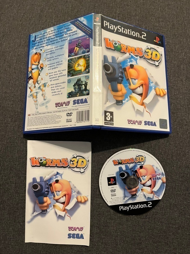 Worms 3D PS2