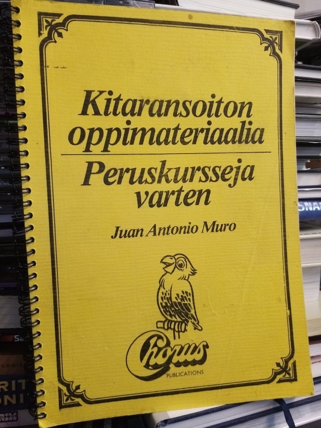 Juan ANTONIO MURO : Kitaransoiton oppimateriaalia