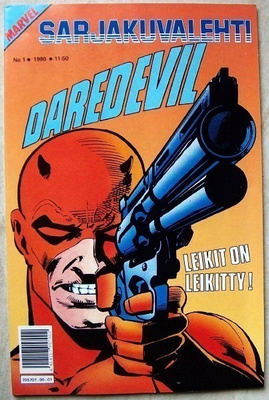Sarjakuvalehti 1/1990 Daredevil , lukematon
