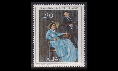 Italia 1497 ** Taidemaalari Armando Spadini (1975)