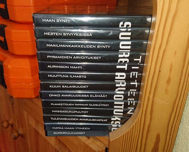 Tieteen Suuret Arvoitukset koko sarja 13DVD UUSI MUOVEISSA
