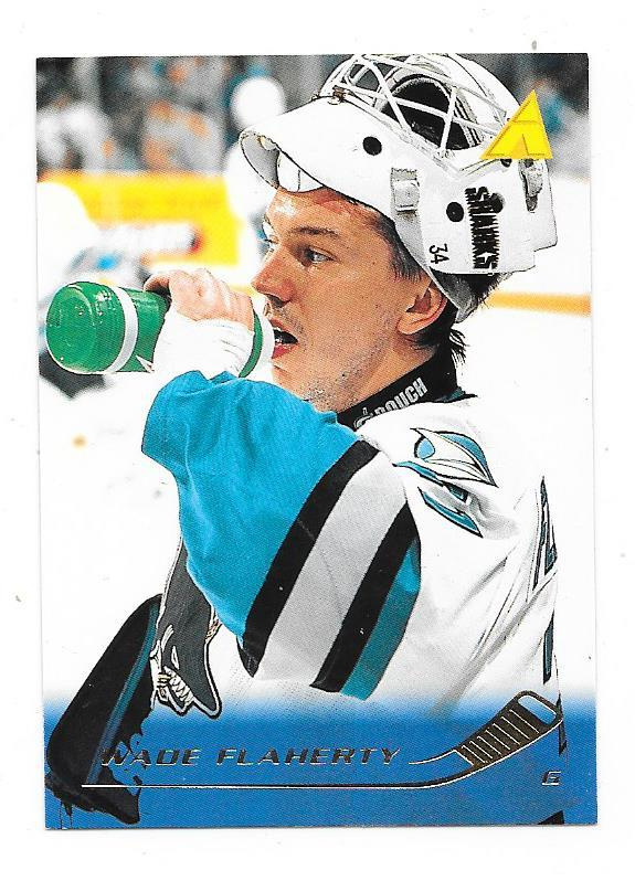 1995-96 Pinnacle #173 Wade Flaherty San Jose Sharks Mv RC
