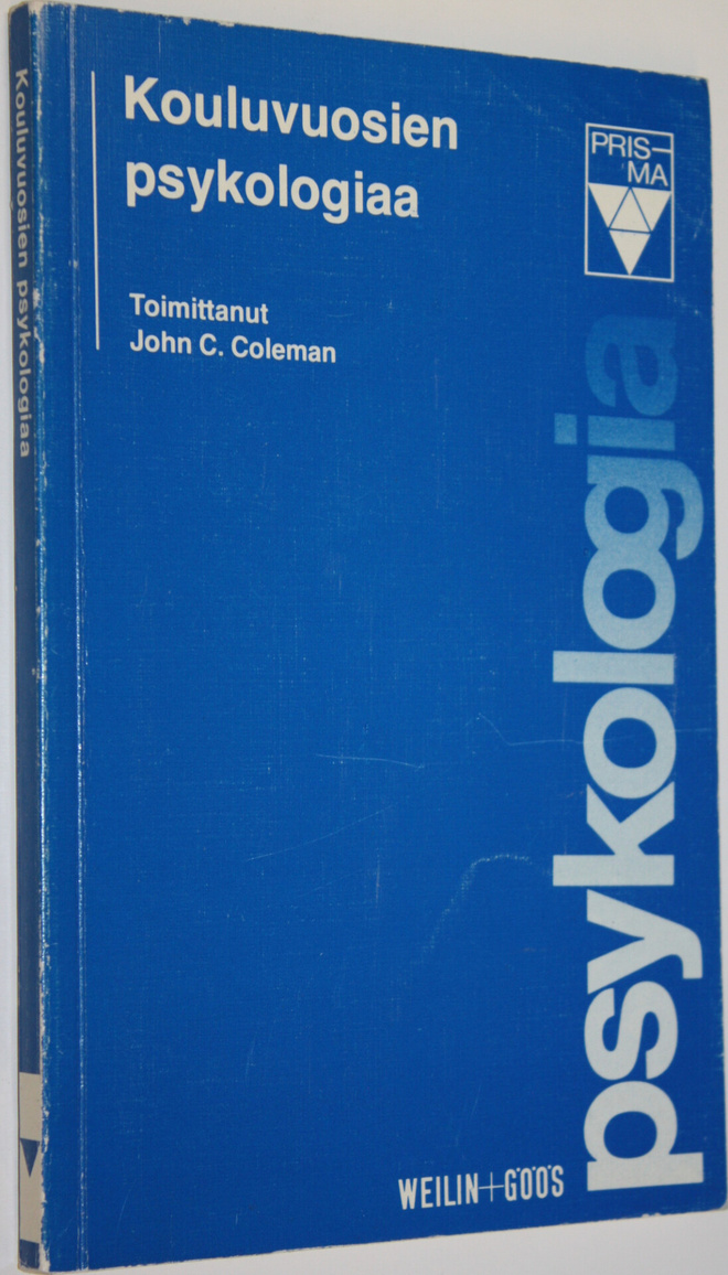 John C. (toim.) Coleman : Kouluvuosien psykologiaa