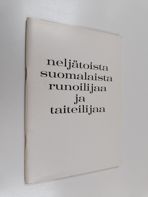 Leena Peltola : Neljätoista suomalaista runoilijaa ja tai...