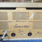 Helvar Sonetta deLuxe putkiradio v. 1957 hyvä - pikkukuva 5