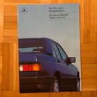 Esite Mercedes W201 190 D / 190 D 2.5, 1986/1987 - pikkukuva 1