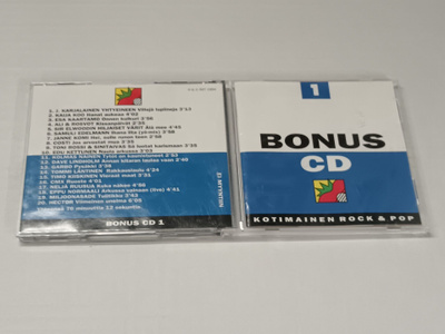 Bonuc CD 1 Kotimainen Rock & Pop CD