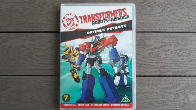 DVD: Transformers Robots In Disguise: Jaksot 21-26 Optimus R