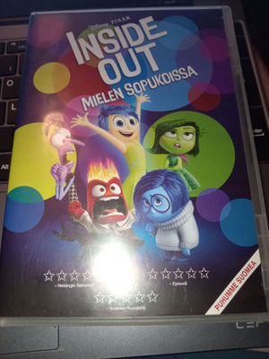 Disney DVD Inside Out Mielen Sopukoissa