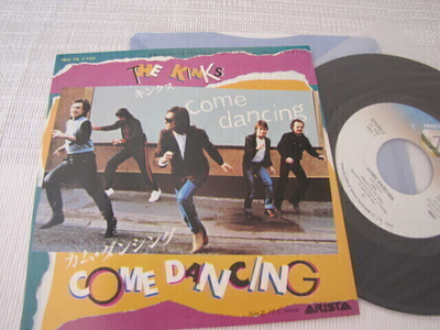 Kinks Come Dancing 7 45 Japani 1982