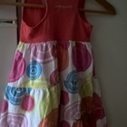 Desigual värikäs Mekko / Puuvillamekko - koko 4 / 104cm - pikkukuva 2