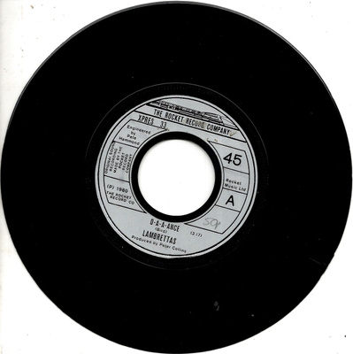 LAMBRETTAS: D-a-a-ance / Feel The Beat  7"