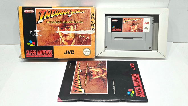 SNES - Indiana Jones Greatest Adventures (CIB)
