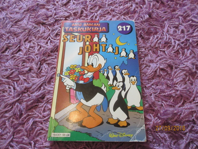 Aku Ankan taskukirja 217 Seuraa Johtajaa. 1.p