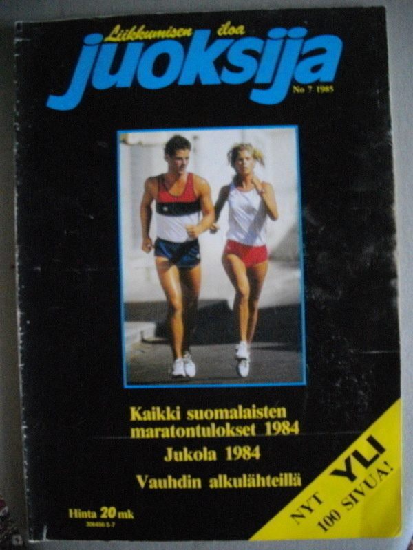 Juoksija lehti Nro 7/1985 (17.3)