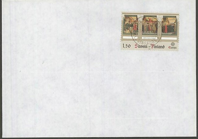 1982 1,50mk Eurooppa FDC - pvm-leima