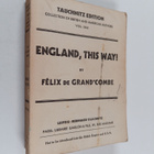 Felix Boillot : England, this way! : tu viens en Angleterre - pikkukuva 1