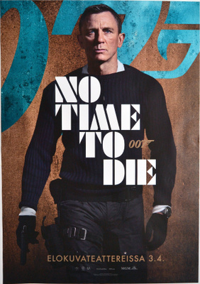 Elokuvajuliste: 007 No Time to Die (James Bond)