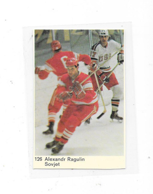 1970 SWE Mästar Serie #126 Alexander Ragulin , CCCP