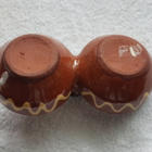 Keraaminen suola ja pippuri kippo vintage - pikkukuva 3
