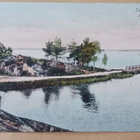 Savonlinna, silta ja järvimaisemaa, vanha väripk, ei p. - pikkukuva 1