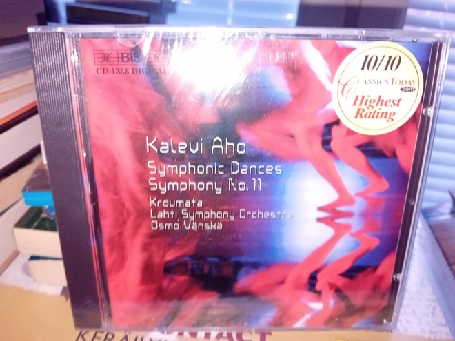 CD Kalevi Aho : Symphonic Dances / Symphony no 11 ( UUSI