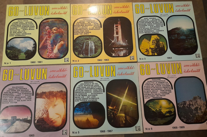 60 Luvun Suosikki-iskelmät 1-6