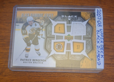 2007-08 Upper Deck Black Diamond -Jerseys