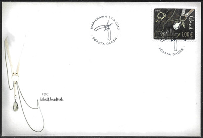 FDC Åland 2017  Paikallinen käsityötaito  LaPe ÅL 430