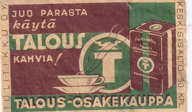 Talous- Osakekauppa , Talous kahvia    6/11