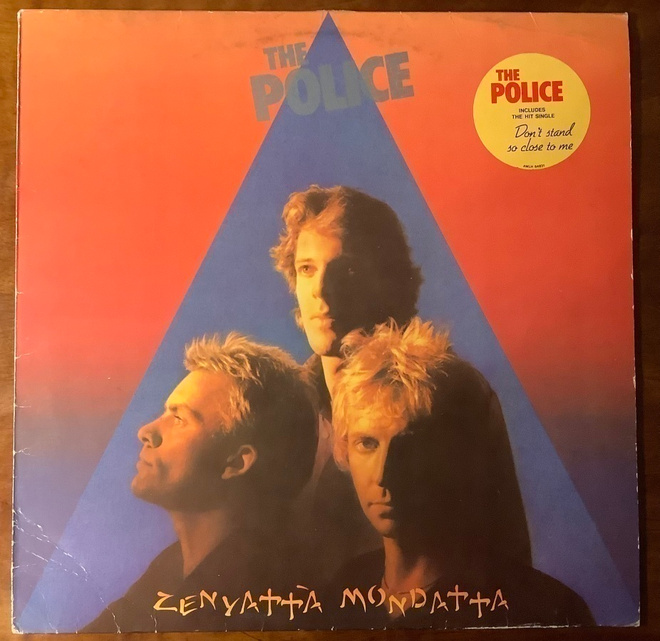 THE POLICE:” Zenyatta Mondatta”, vinyyli lp