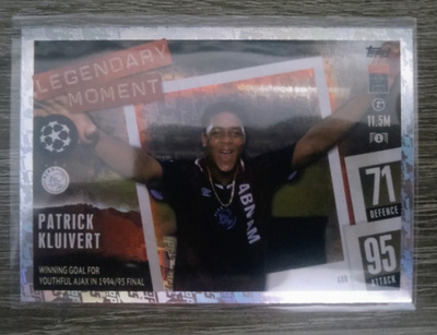 Kluivert Legendary moment