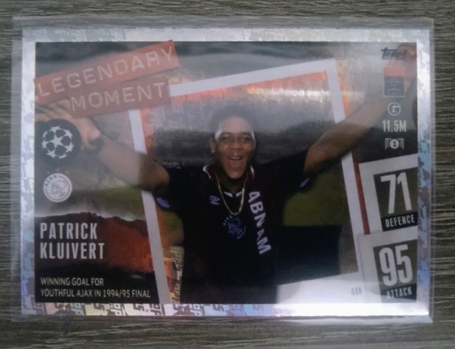Kluivert Legendary moment
