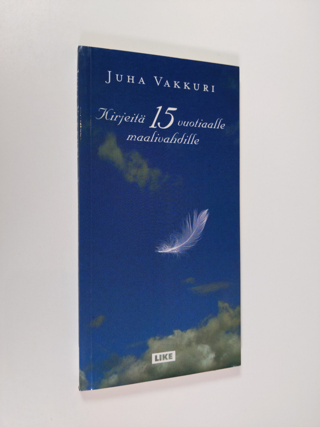 Juha Vakkuri : Kirjeitä 15-vuotiaalle maalivahdille