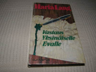 Maria Lang Vastaus Yksinäiselle Evalle  -sid
