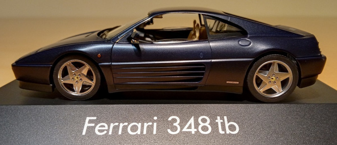 Herpa Ferrari 348 tb -pienoismalli