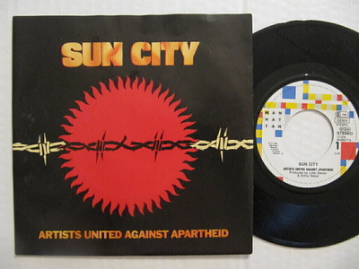 Sun City Artist United Against 7" sinkku Joey Ramone