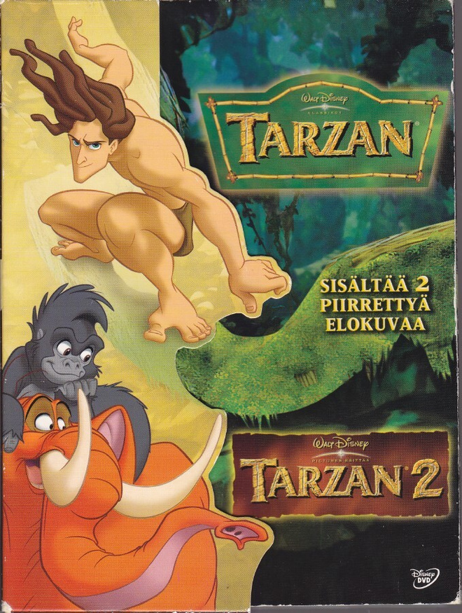 Disney: Tarzan 1 & 2 (3xDVD K7)