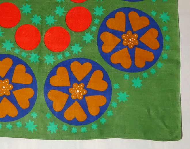 Retro värikäs joululiina - piparit ym