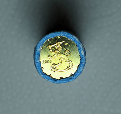 2002 SUOMI 10c rulla vuosiluku näkyy