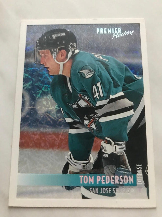 1994-95 Topps Premier Special FX Tom Pederson #142