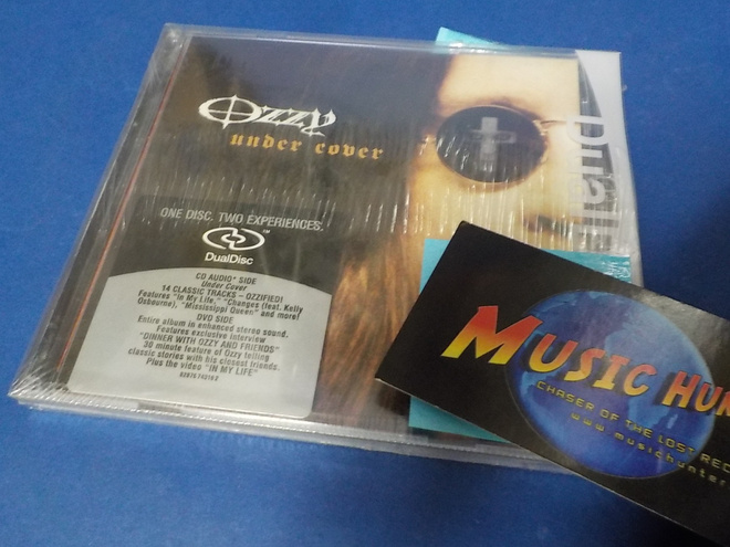 OZZY OSBOURNE - UNDER COVER UUSI CD+DVD HYBRID DUAL DISC
